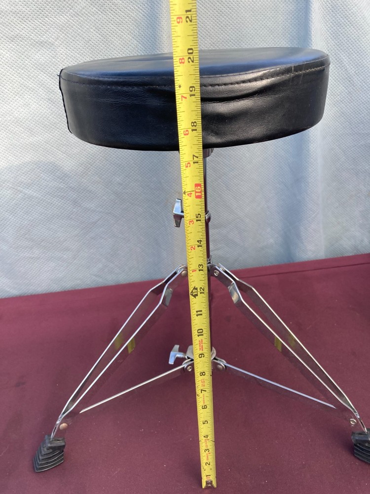 Drum Throne Seat 20" Tripod Throne Seat (Chrome)