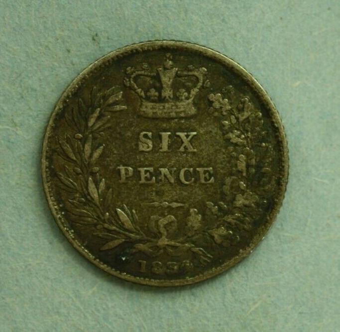 Great Britain 1834 6 Pence A397
