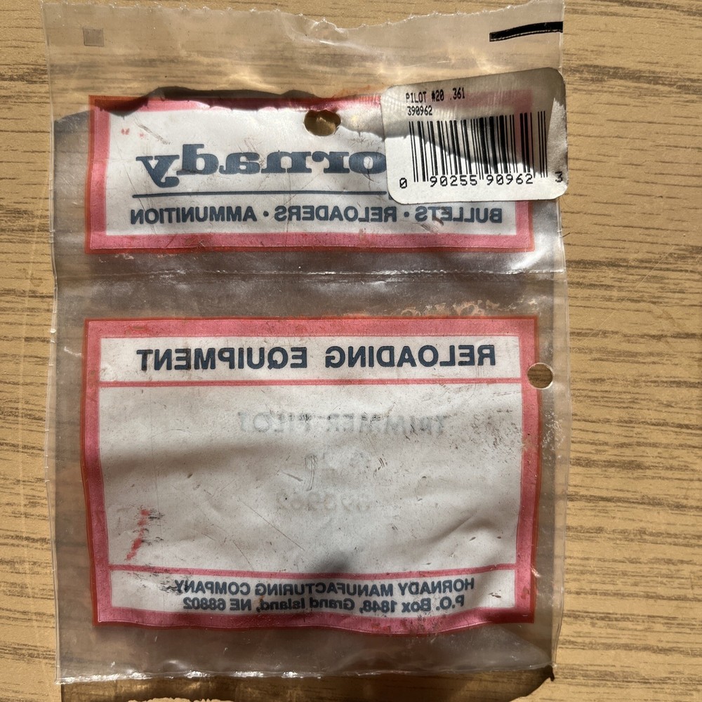 HORNADY TRIMMER PILOT # 20