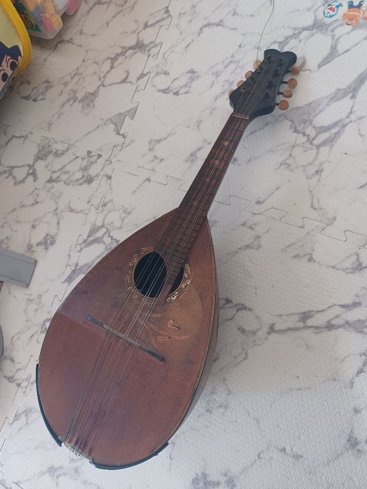wooden mandolin 8 strings