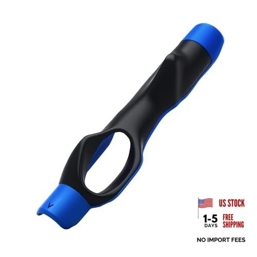 Golf Grip Trainer,Golf Grip Training Aid,Golf Swing Trainer Correcting Blue
