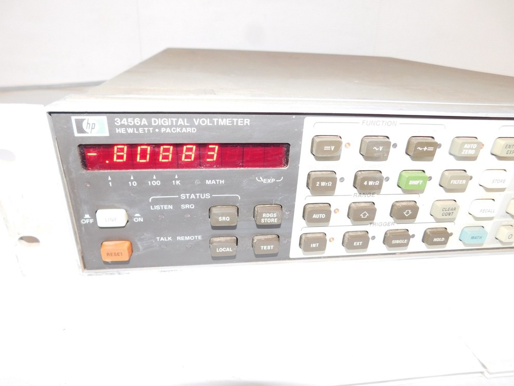 HEWLETT PACKARD 3456A DIGITAL VOLTMETER (MPT29)
