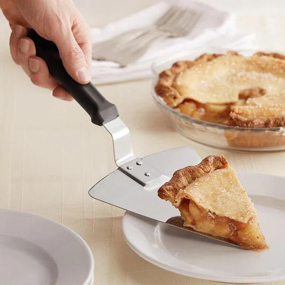 Bits N Things 13.25" Extra Large Pizza/Pie/Cake Server with Black Offset Hand...