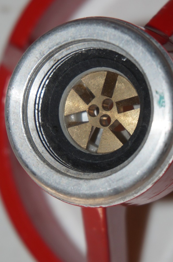 POK Fire Hose Nozzle Ring Spray Foam Branch-Pipe Diffuser Adapter Tip Handle