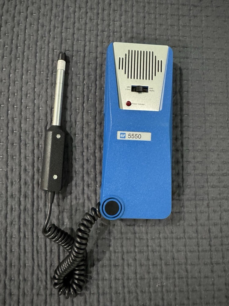 TIF 5550 Automatic Halogen Leak Detector for CFC HCFC HFC 134a + Carrying Case