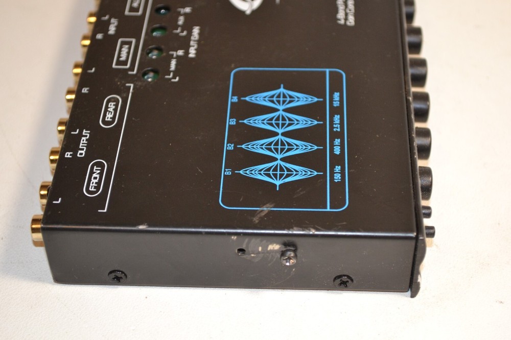 Lanzar Hertitage 4-Band Parametric Equalizer Subwoofer Gain Control& Wireless BT