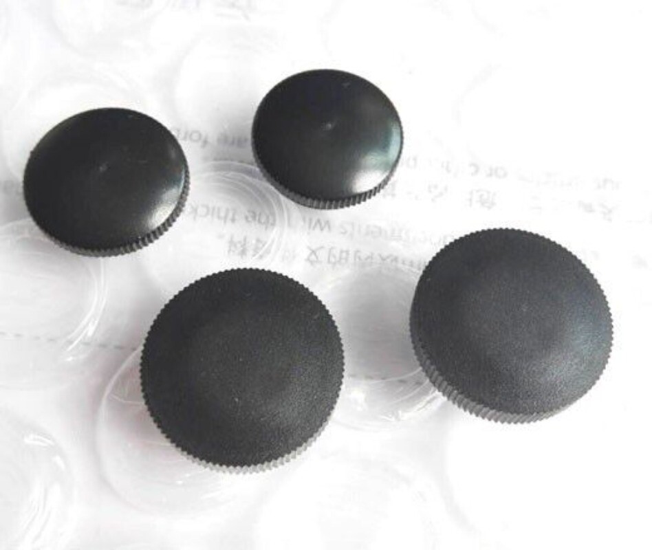 5PCS Plastic Standard Thread Objective Lens Dust Cover for Biological Microscope
