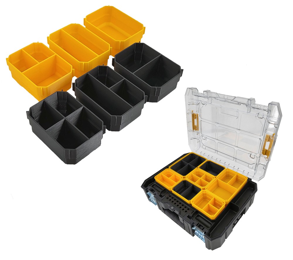 Dewalt TSTAK Organizer Compatible Large Nesting Cup Insert Bin BPS