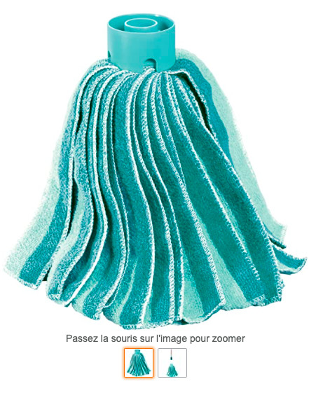 Leifheit 55405 Twist Replacement Head Microfiber
