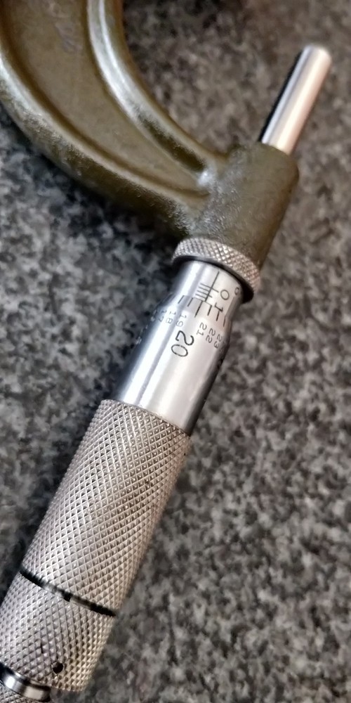 Lufkin 1-2" Micrometer No 1942 REFURBISHED