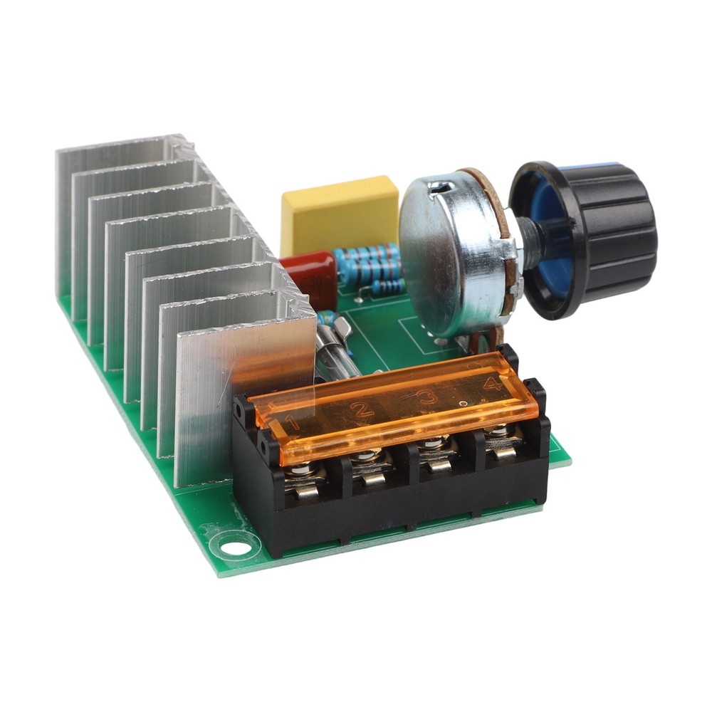 4000W 220V AC SCR Motor Speed Controller Module Voltage Regulator Dimmer