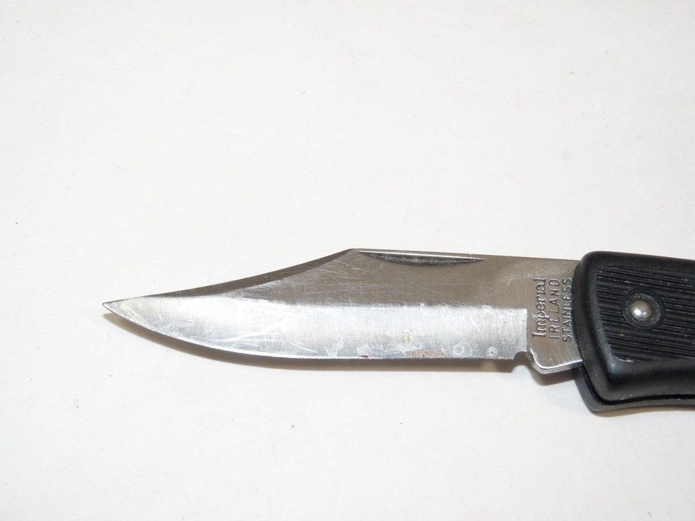 Imperial Knife (Ireland) Single Blade Lockback - 7” Plain 3” Blade