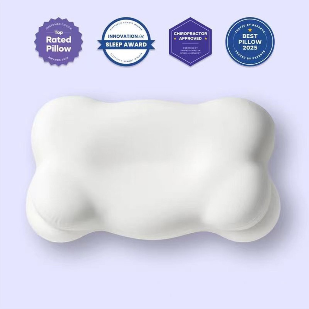 Mellow Sleep Pillow, Mellow Cloud Pillow, Ergonomic Memory Foam Pillows