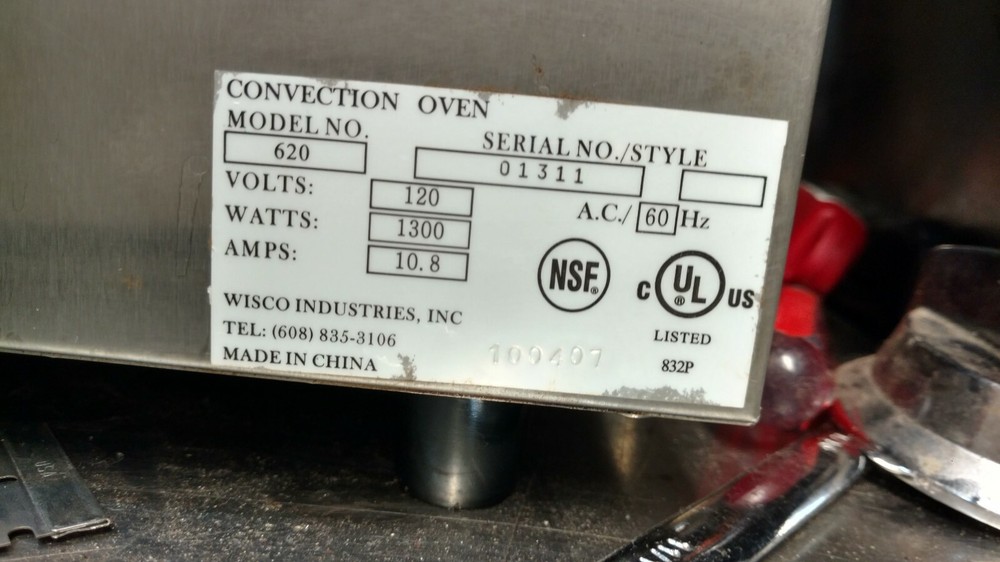 Wisco Countertop Convection Oven