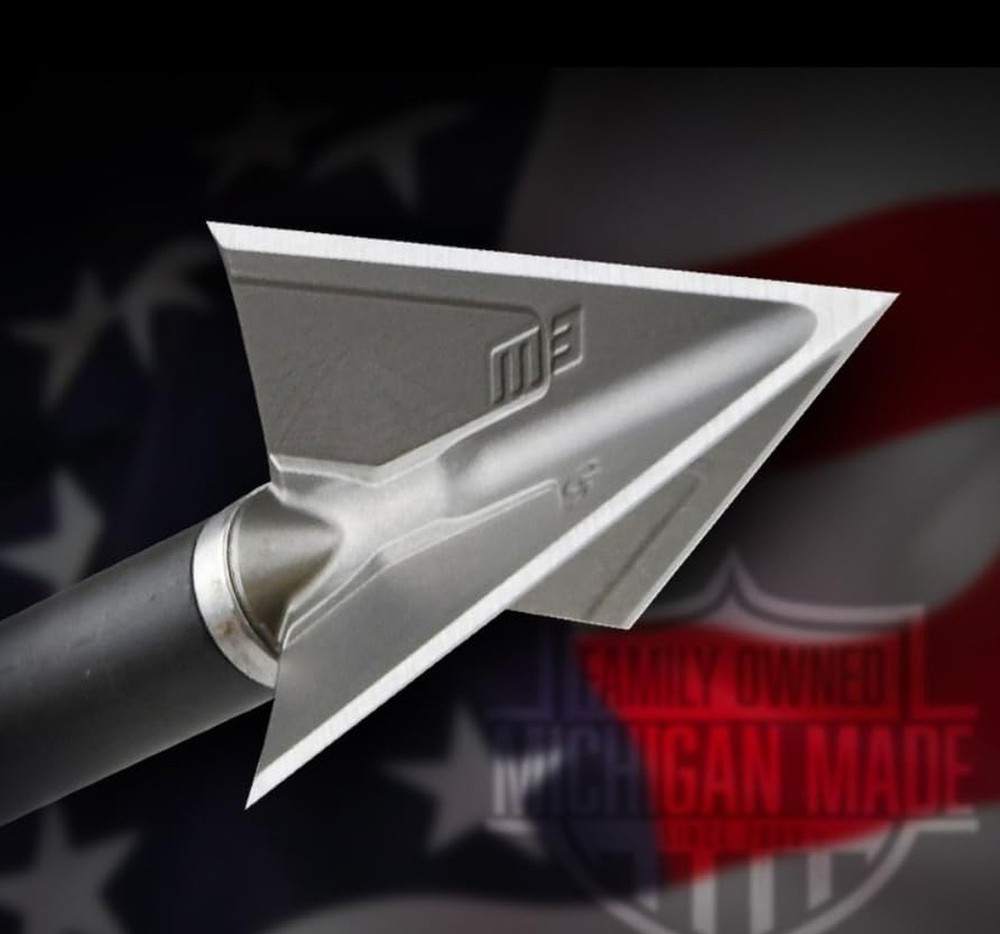 G5 Montec M3 Solid Fixed 3-Blade Broadheads | 3-Pack | 100/125 Grains | Razor...