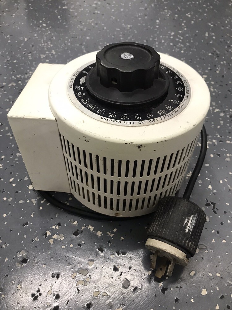 Philmore 48-1310 Variac Transformer 1000W Variable Voltage Regulator