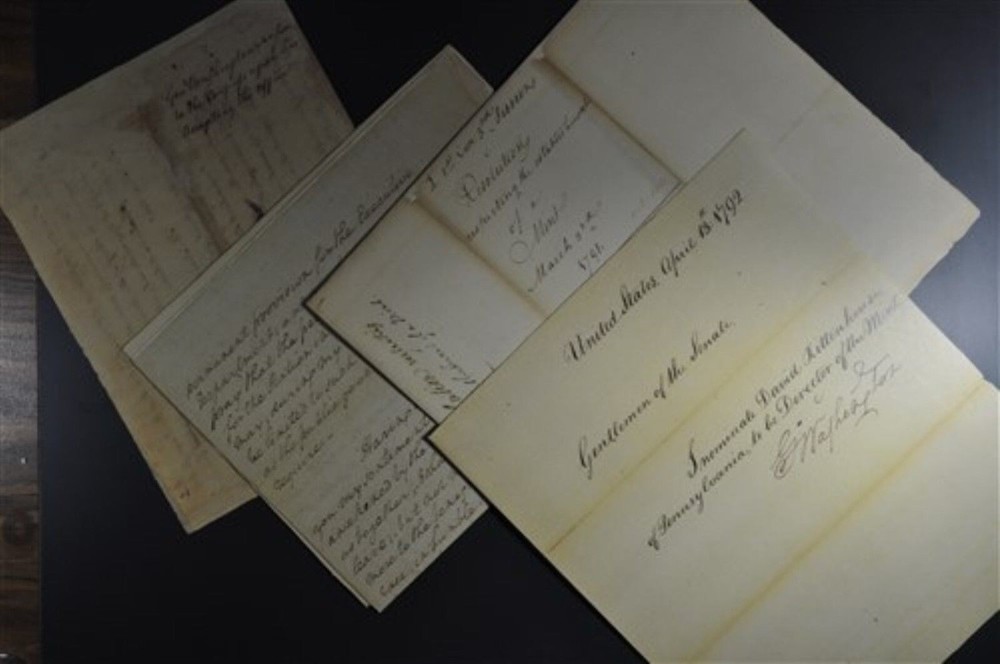 George Washington Folio - Archival Document Collection From The U.S. Mint