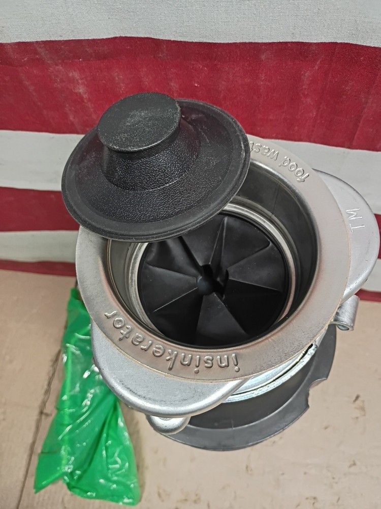 Insinkerator Badger 100, Garbage Disposal 1/3 Hp, OPEN BOX,