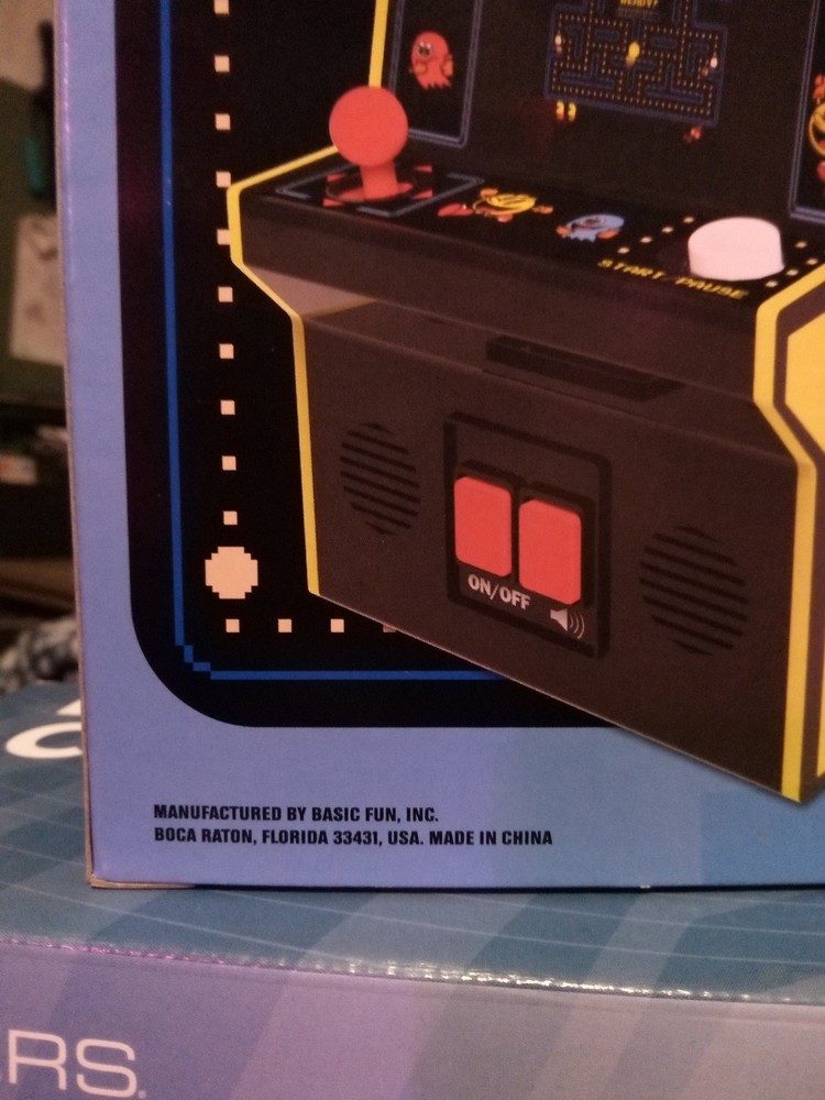 Pac-Man Arcade Classics Mini Arcade Game Basic Fun 2024 Edition Brand New