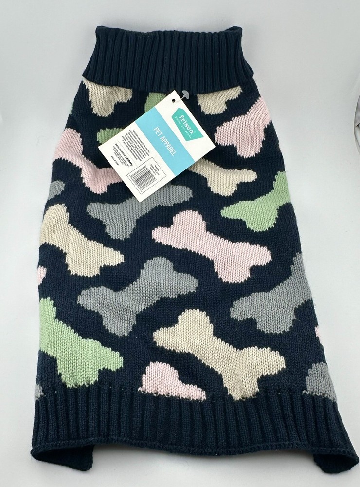 NWT Fisco Pet Apparel Bones Sweater Size Medium