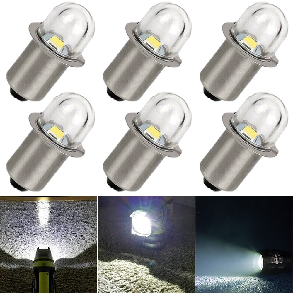6 Pack 18V VOLT Flashlight Replacement LED Bulbs For MAKITA A-90261 BML185 ML180