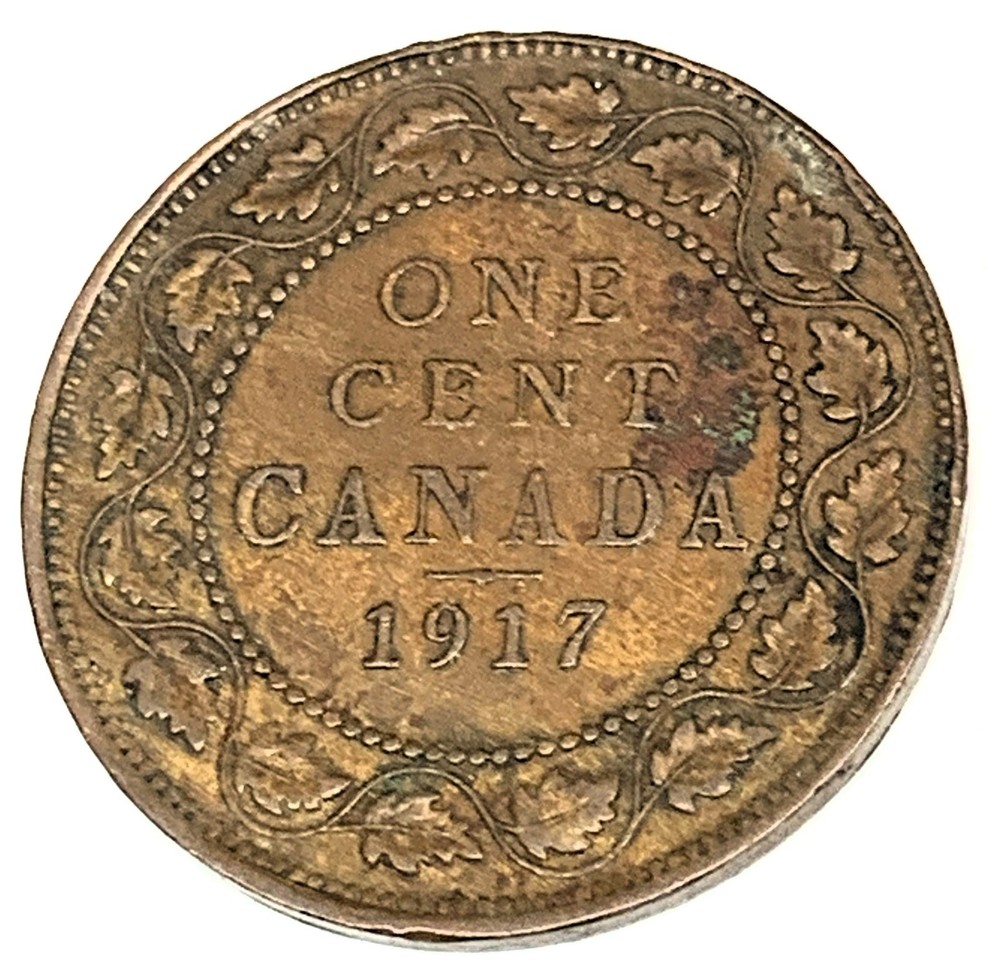 # C9015     CANADA   COIN,     LARGE CENT   1917
