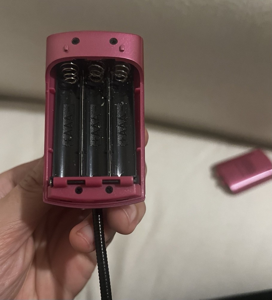 UltraBrite Pink LED Clip-On Reading Light
