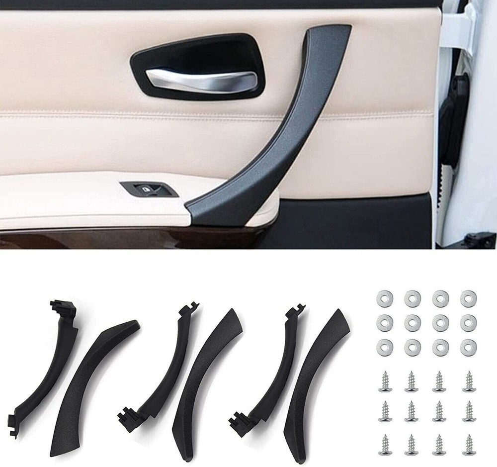 6PCS For BMW 2004-2012 E90 E91 E92 E93 325i 328i 335i Interior Door Handle Set