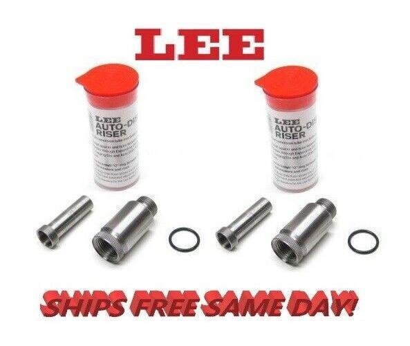 Lee Precision Auto Disk Powder Measure Riser - 2 PACK!! NEW!! # 90041