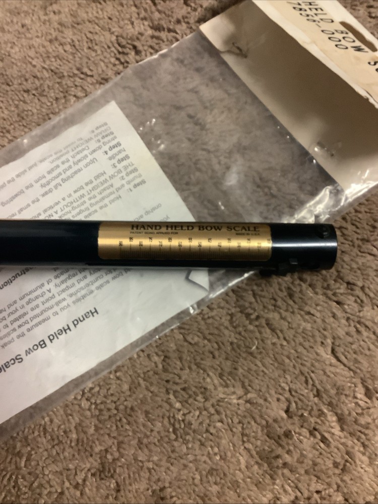 Bear Archery Handheld Bowscale, With Instructions And Packaging