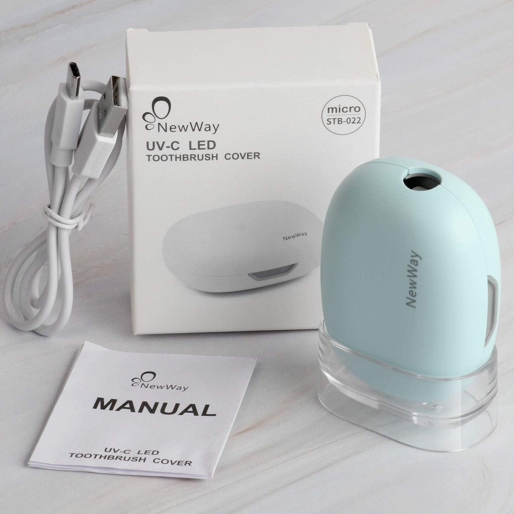 Automatic Toothbrush Holder with UVC Sanitization