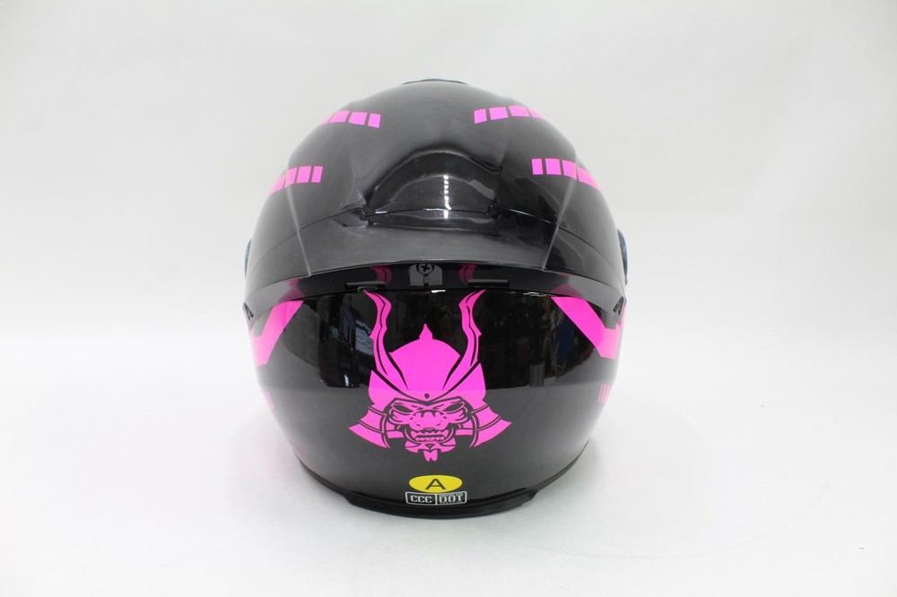 Qike A1 Full Face Motorcycle Helmet w/ Extra Shields - Medium