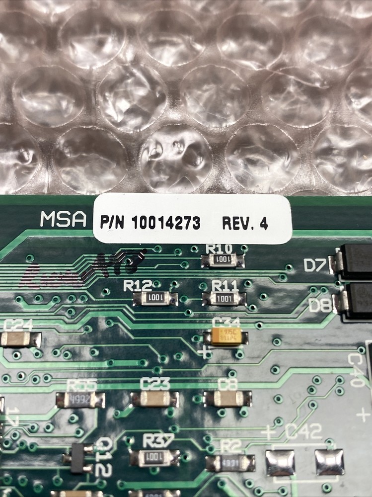 Msa 10014273 Main Sensor Rev 4 Pcb Circuit Board
