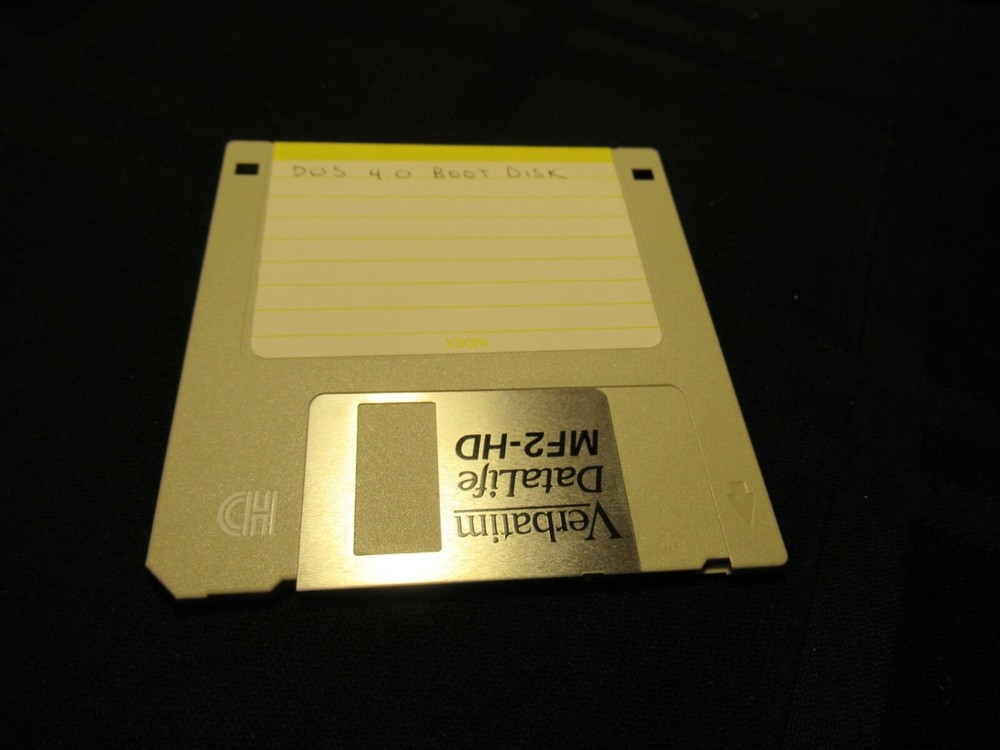 DOS 4.0 BOOT DISC