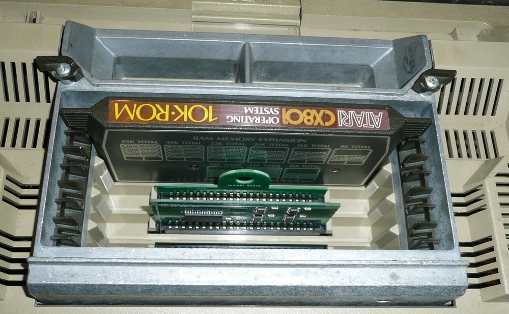Atari 800 48k Memory Upgrade -- No soldering required!