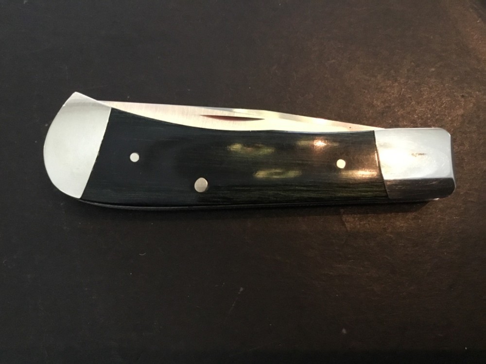 Custom Don Morrow Single Blade Trapper Slipjoint Folder Folding Knife