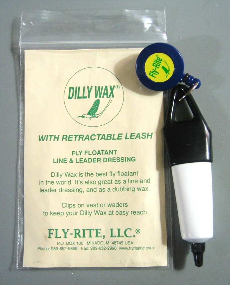 Fly-Rite DILLY WAX..Dry Fly, Line & Leader Floatant