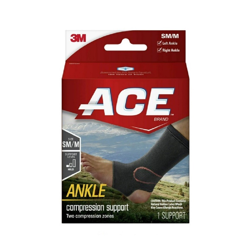 ACE™ Compression Ankle Support, Small/Medium