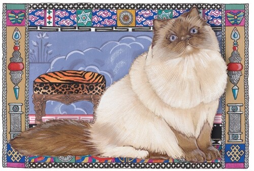 Himalayan Blank Note Card