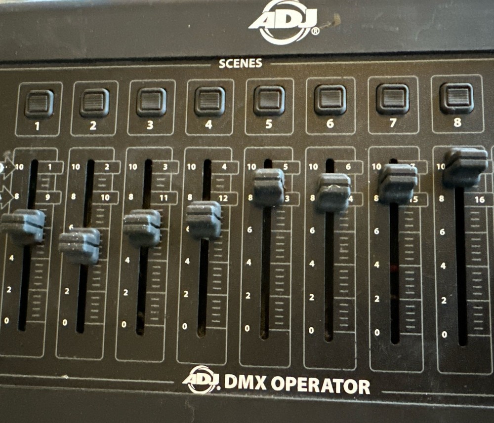 ADJ DMX OPERATOR 512 - 192 Channels Controller For Stage Lighting MOBILE DJ