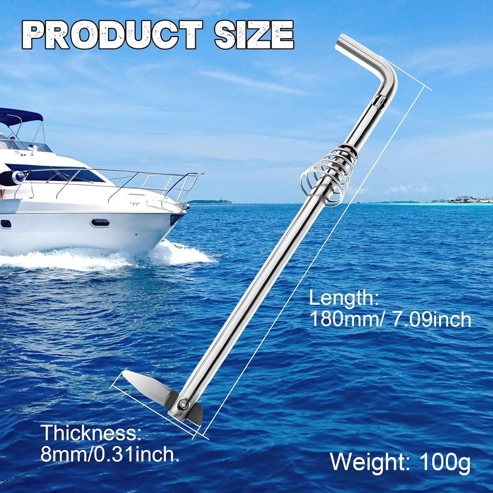 Tilt Thrust Rod & Spring for 8HP Outboard Motor