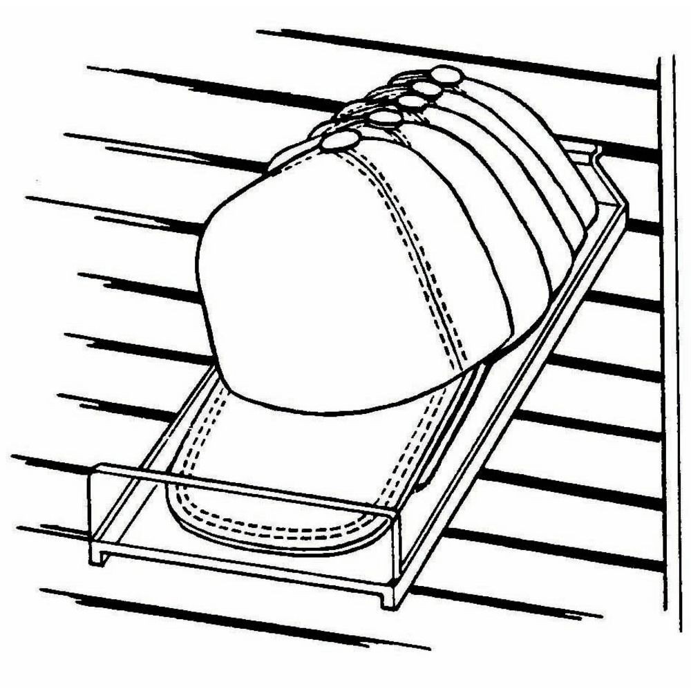 Slanted Slatwall Hat Display