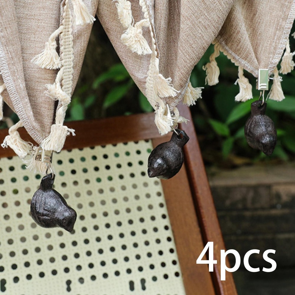 4x Bird Tablecloth Weights Clips on Multifunctional Table Covers Clamp Heavy