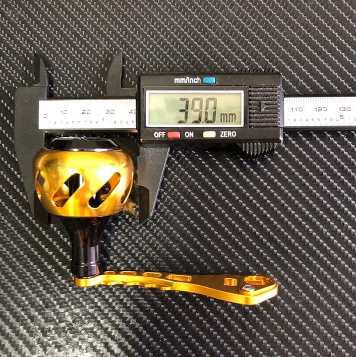 Lightweight aluminum power handle set gold