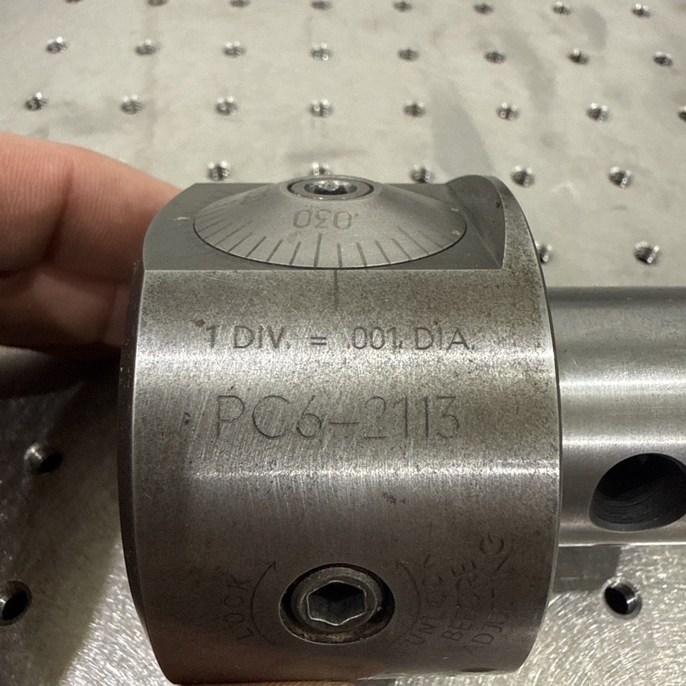 PARLEC MODULAR 5/8" TOOL BORE PRECISION FINISH BORING HEAD PC6-2113