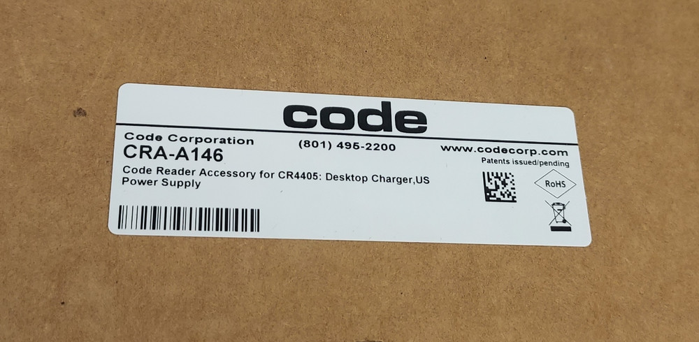 Code CRA-A146 Code Reader Assessory for CR4405 Desktop Charger