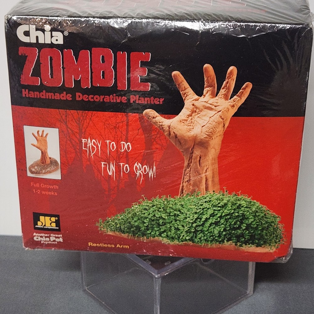 Chia Zombie HandmDe Decorative Restless Arm Planter