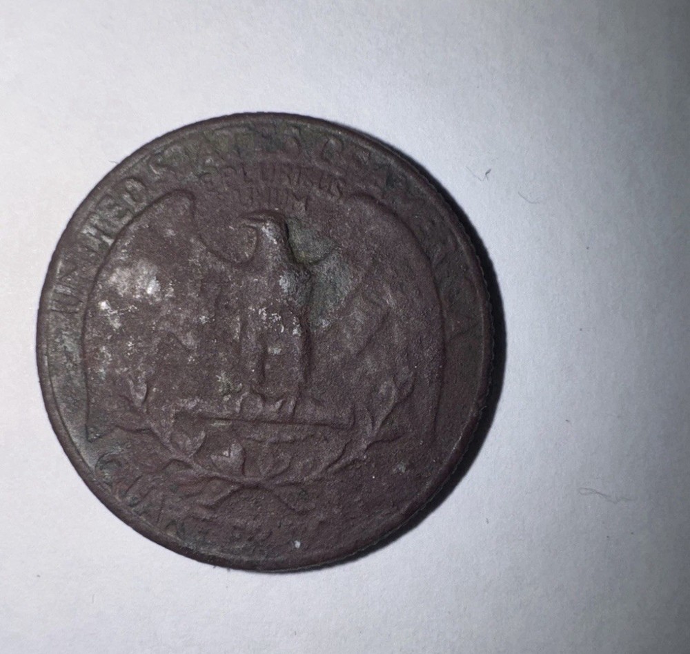 1966 Quarter- missing clad both sides