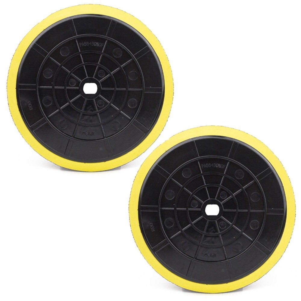 2Pack 6-Inch Buffer Pads Polished Disc Backing Pads For Cordless Buffer New