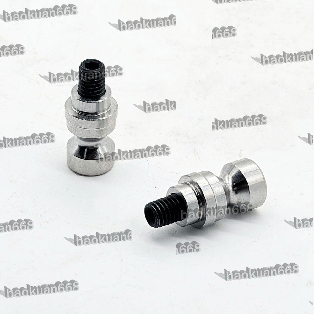 4PC D52 Zero-Point Quick-Change Plate Pull Stud Axis Fixture Self-centering Vise